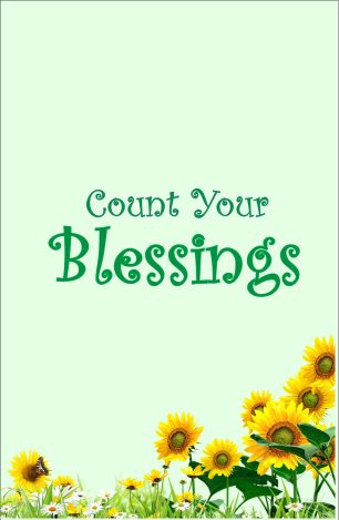 Count Your Blessings Journal
