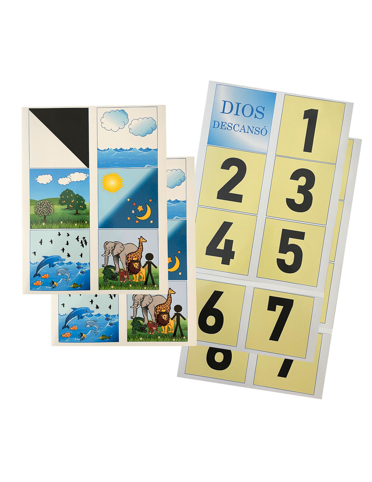 Juego de Memoria de la Creación (Spanish Translation)